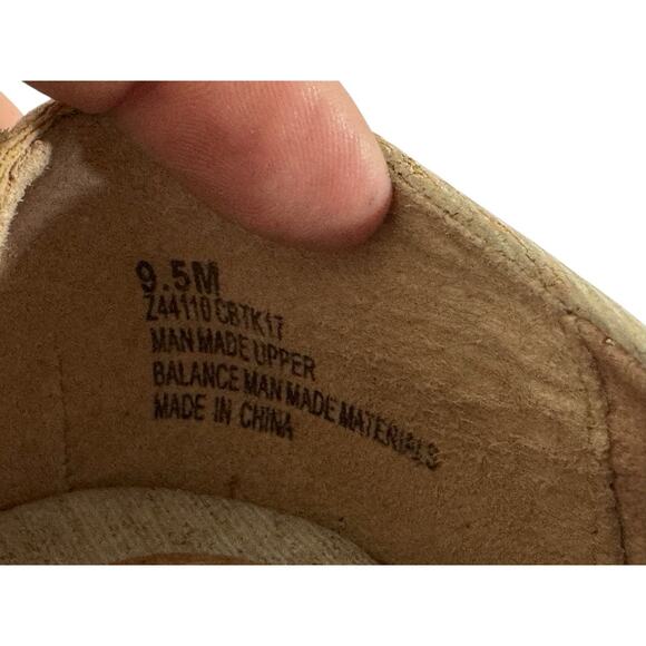 BOC Born Concept Emalia Womens 9.5 Beige & Metallic Gold Ballet Flats #5630 - Picture 12 of 13